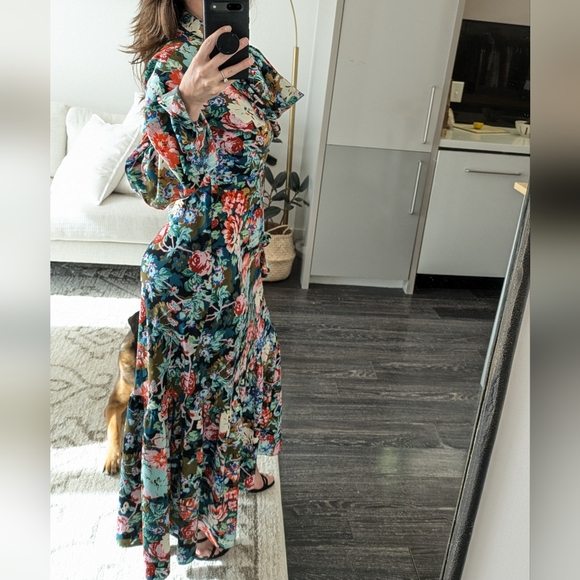 ASOS Monki Floral Maxi - Picture 11 of 12